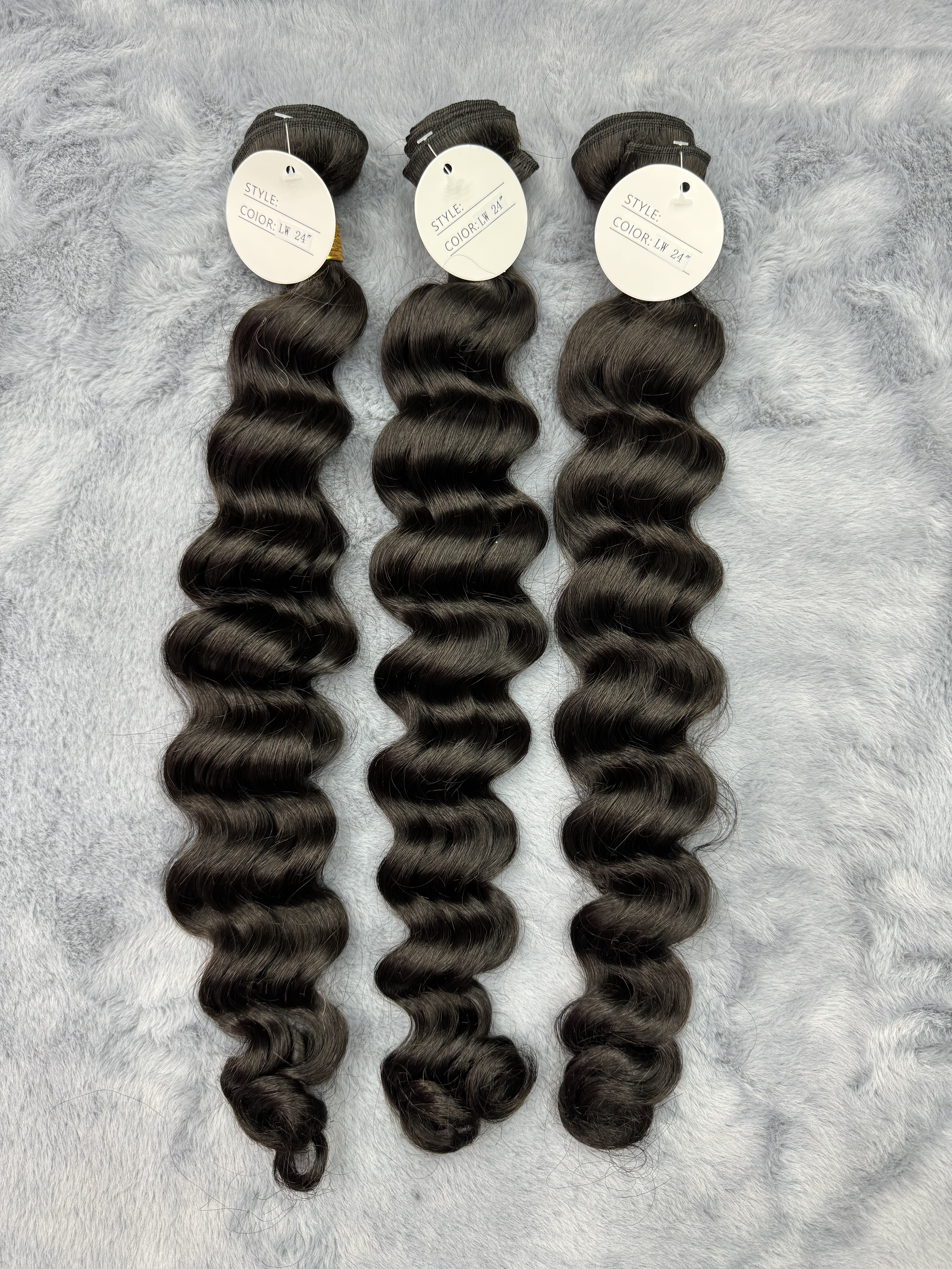 3PCS Natural Wave Top Virgin Hair Bundles | 12–30 Inch |  Boruihair |  100% Human Hair