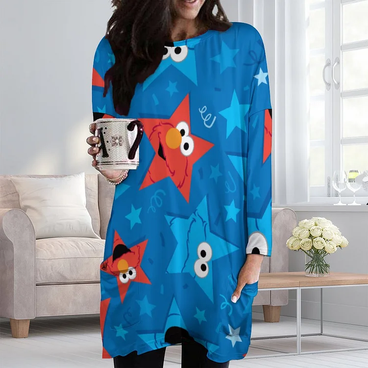 Women's Cookie Monster Oversized T-shirt