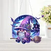 Double Sided Special Shape Halloween Goblin Diamond Painting Art Pendants