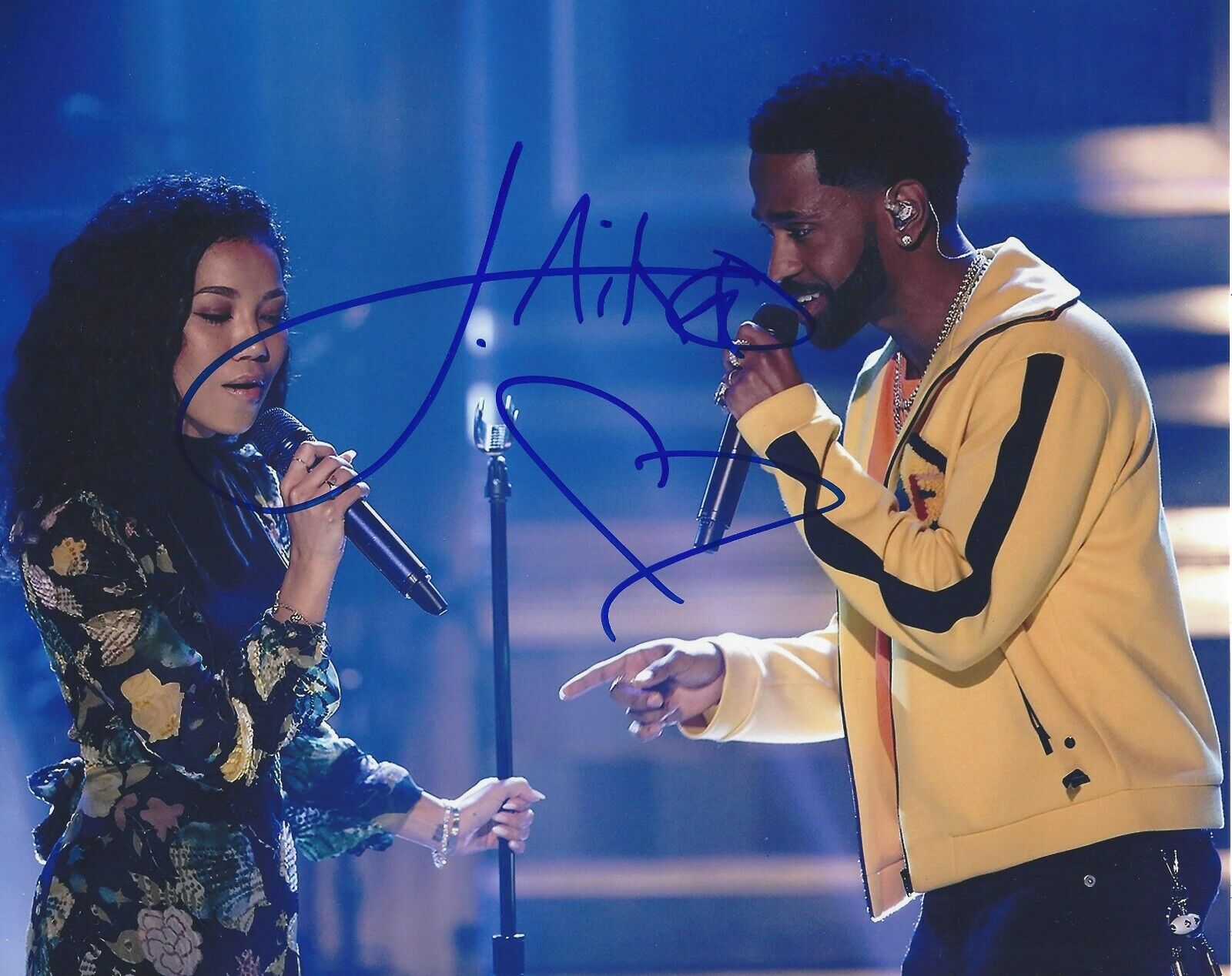 SINGER JHENE AIKO SIGNED AUTHENTIC 8X10 Photo Poster painting COA B TWENTY88 Jhené BIG SEAN