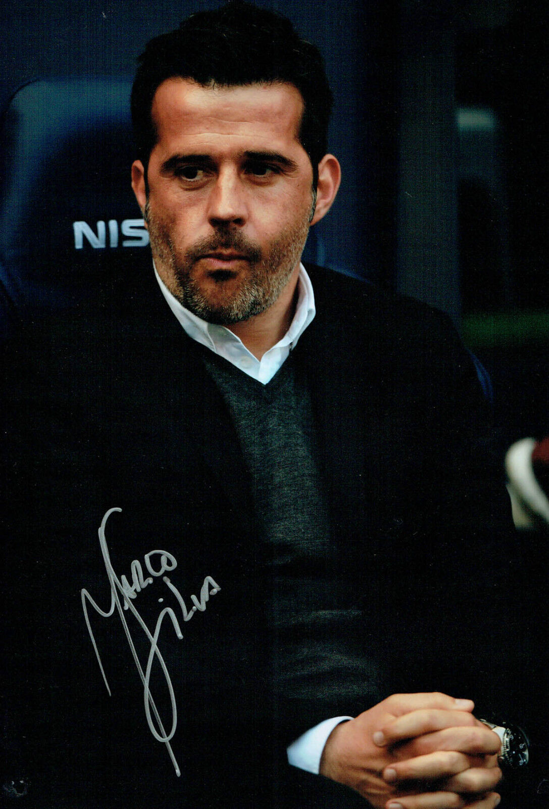 Marco SILVA Hull City Manager 12x8 Signed Autograph Photo Poster painting A AFTAL COA