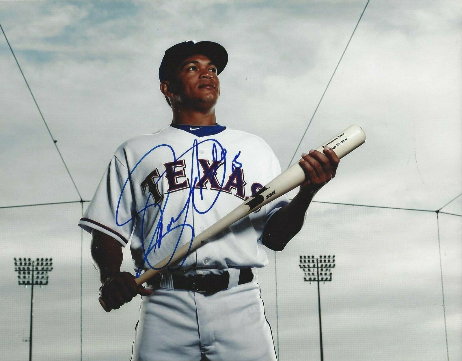 Ray Olmedo Autographed 8x10 Texas Rangers#S963