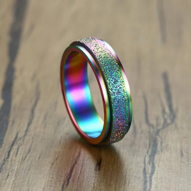 Zoneven™ Original Soft Sensory Sand Inspired Ring (unisex)