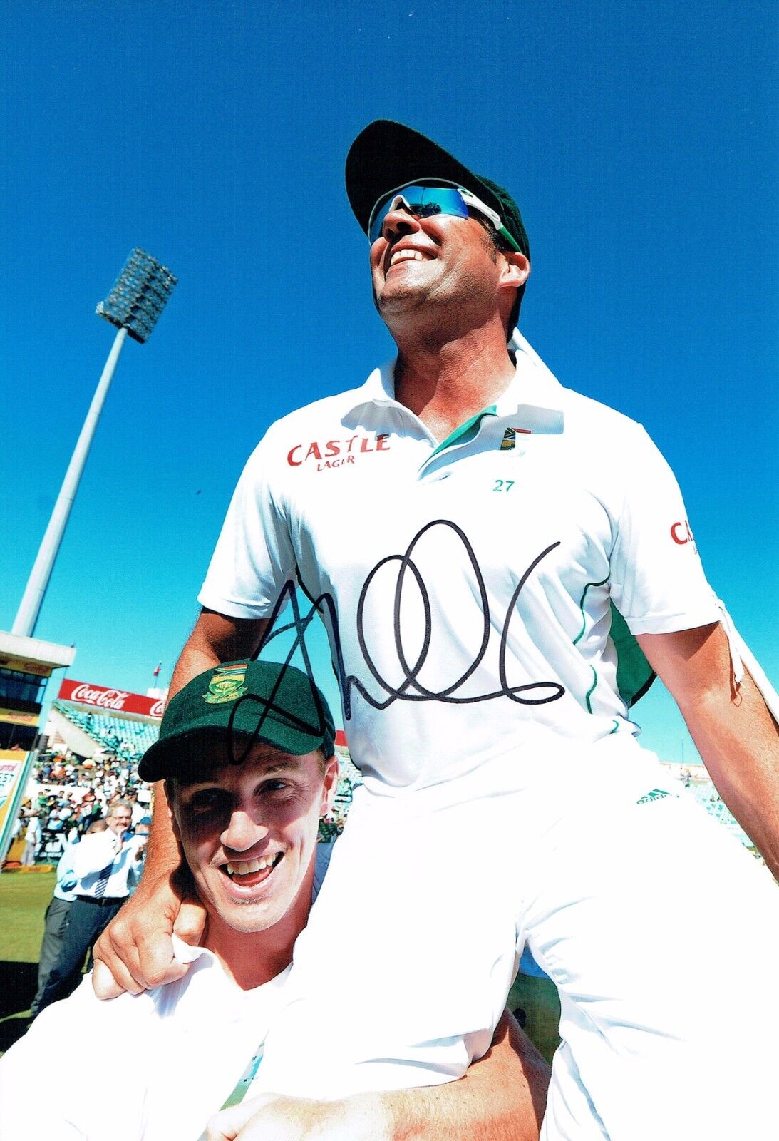 Jacques KALLIS Signed Autograph 12x8 Photo Poster painting 3 AFTAL COA South Africa CRICKET