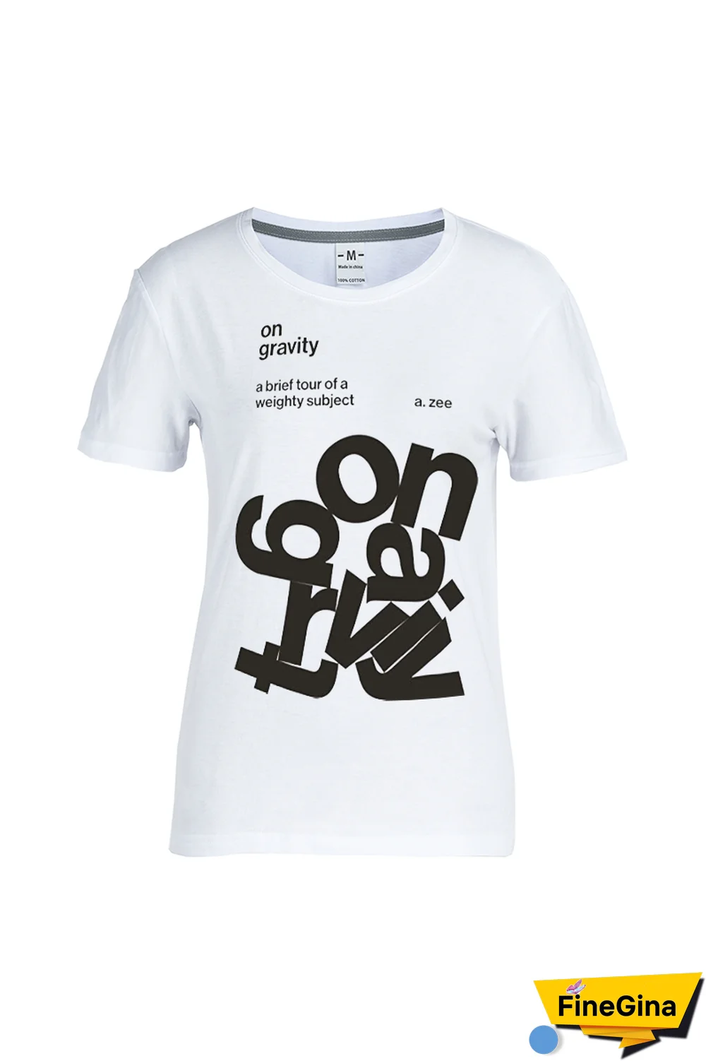 White Casual Daily Print Patchwork Letter O Neck T-Shirts