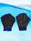 Unisex Swimming Training Gloves Neoprene Finger Webbed Gloves for Adult Exercise