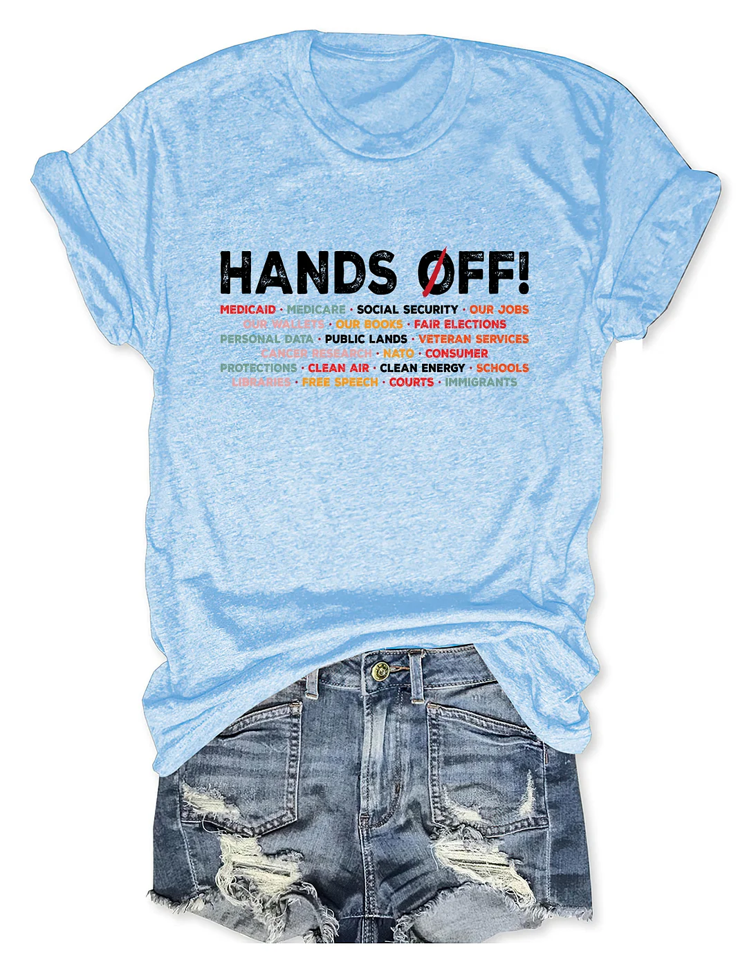 Hands Off Protest T-shirt