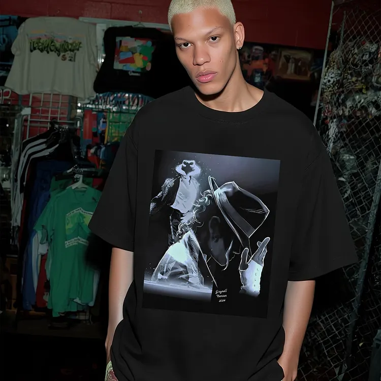 Performer Printed Men's T-shirt
