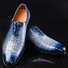 Timeless Alligator Shoes Mens Whole Cut Alligator Dress Shoes -Dress Shoes