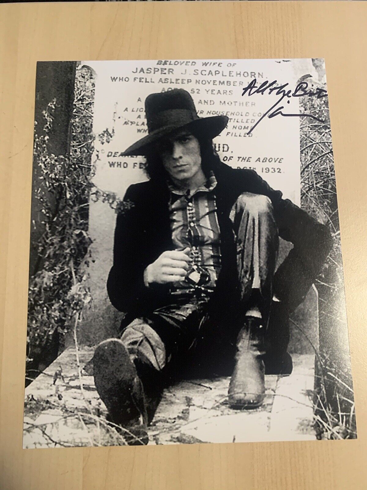 JAMES WILLIAMSON HAND SIGNED 8x10 Photo Poster painting AUTOGRAPHED THE STOOGES GUITARIST COA