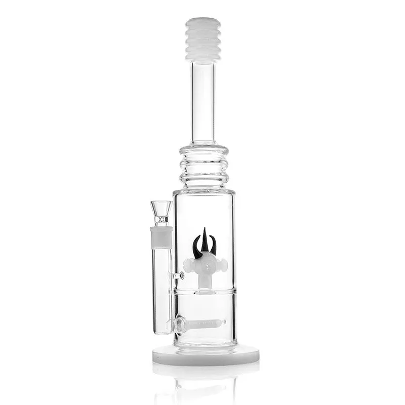 Manufacturer Straight Tube Hookah Glass Smoking Water Pipes