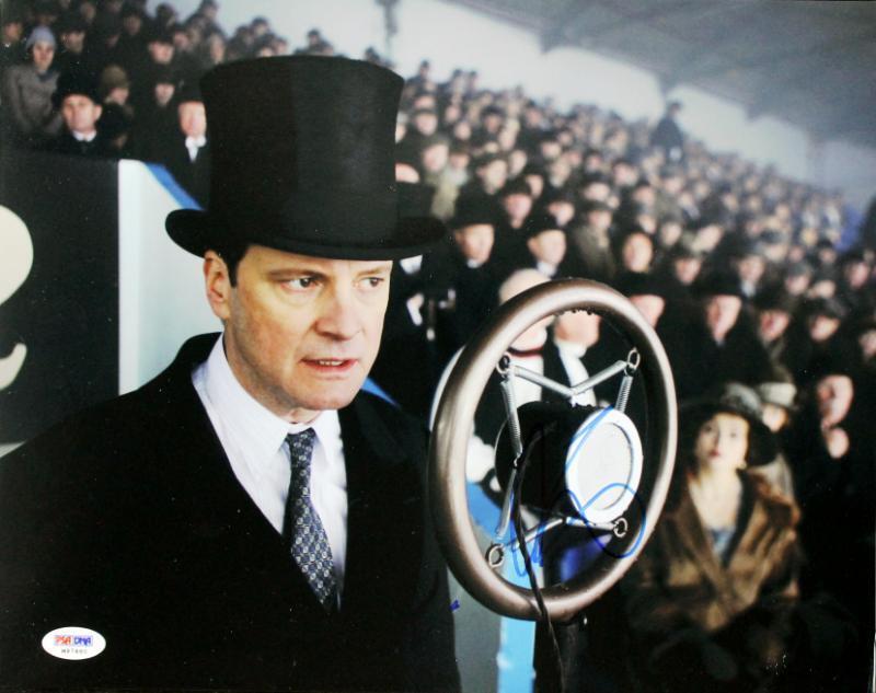 Colin Firth The Kings Speech Signed Authentic 11X14 Photo Poster painting PSA/DNA #M97460