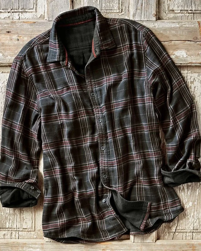 Fashion all-match  plaid shirt