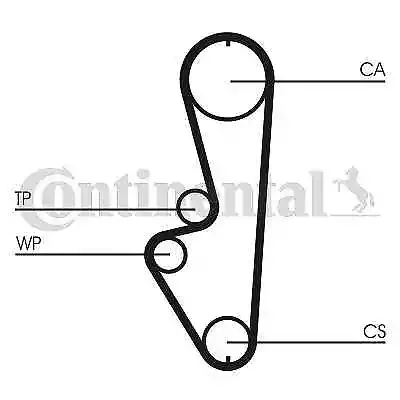 CONTINENTAL CTAM CT765K1 Timing Belt Set for Kia Mazda Parts