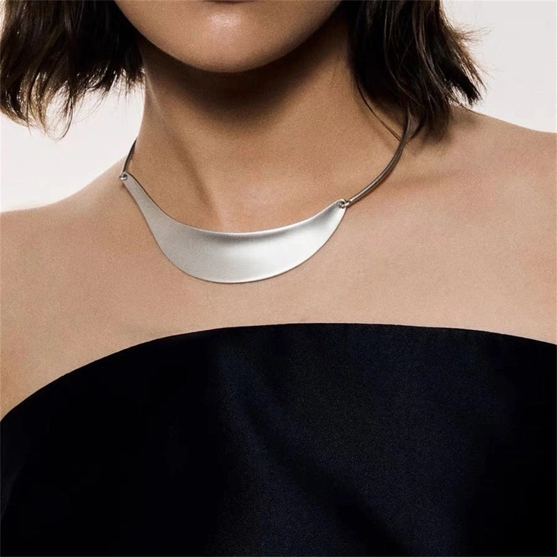 Casual Retro Geometric Gold Plated Silver Plated Copper Alloy Choker