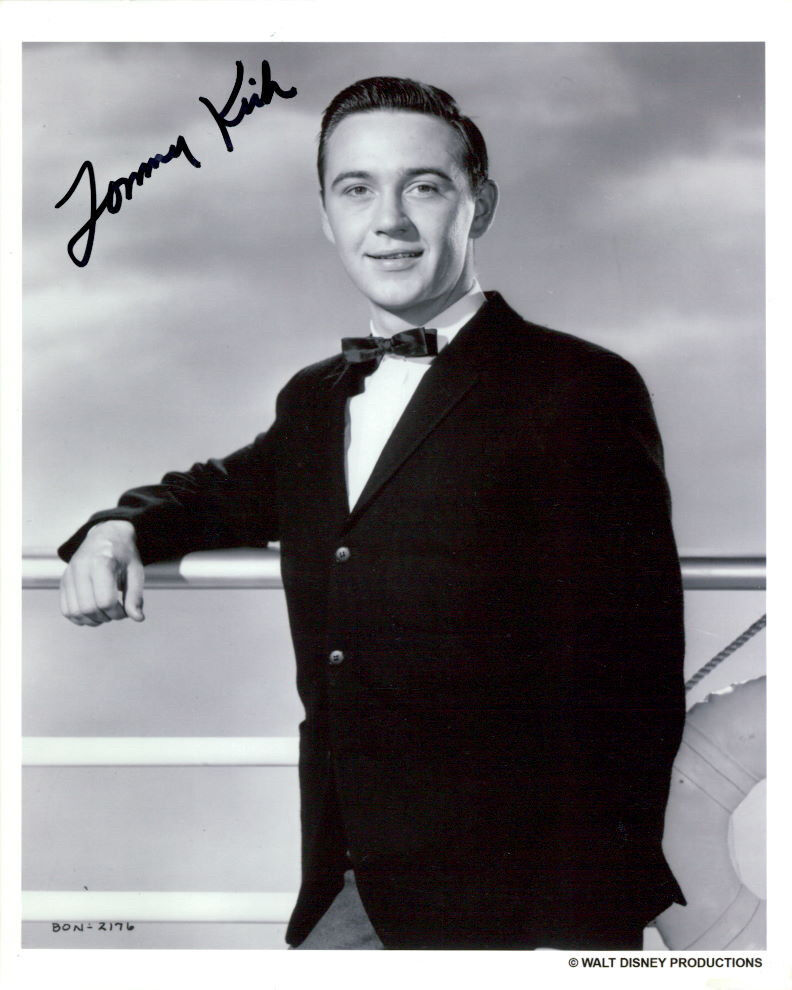 Tommy Kirk signed 8X10 Photo Poster painting Disney The Misadventures of Merlin Jones