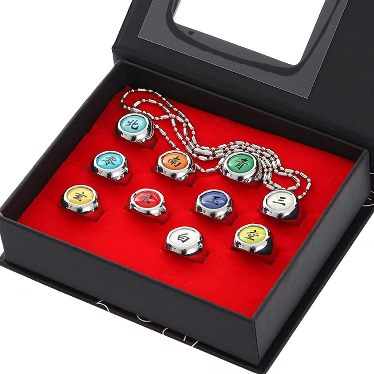 Akatsuki Rings (Set of 10)
