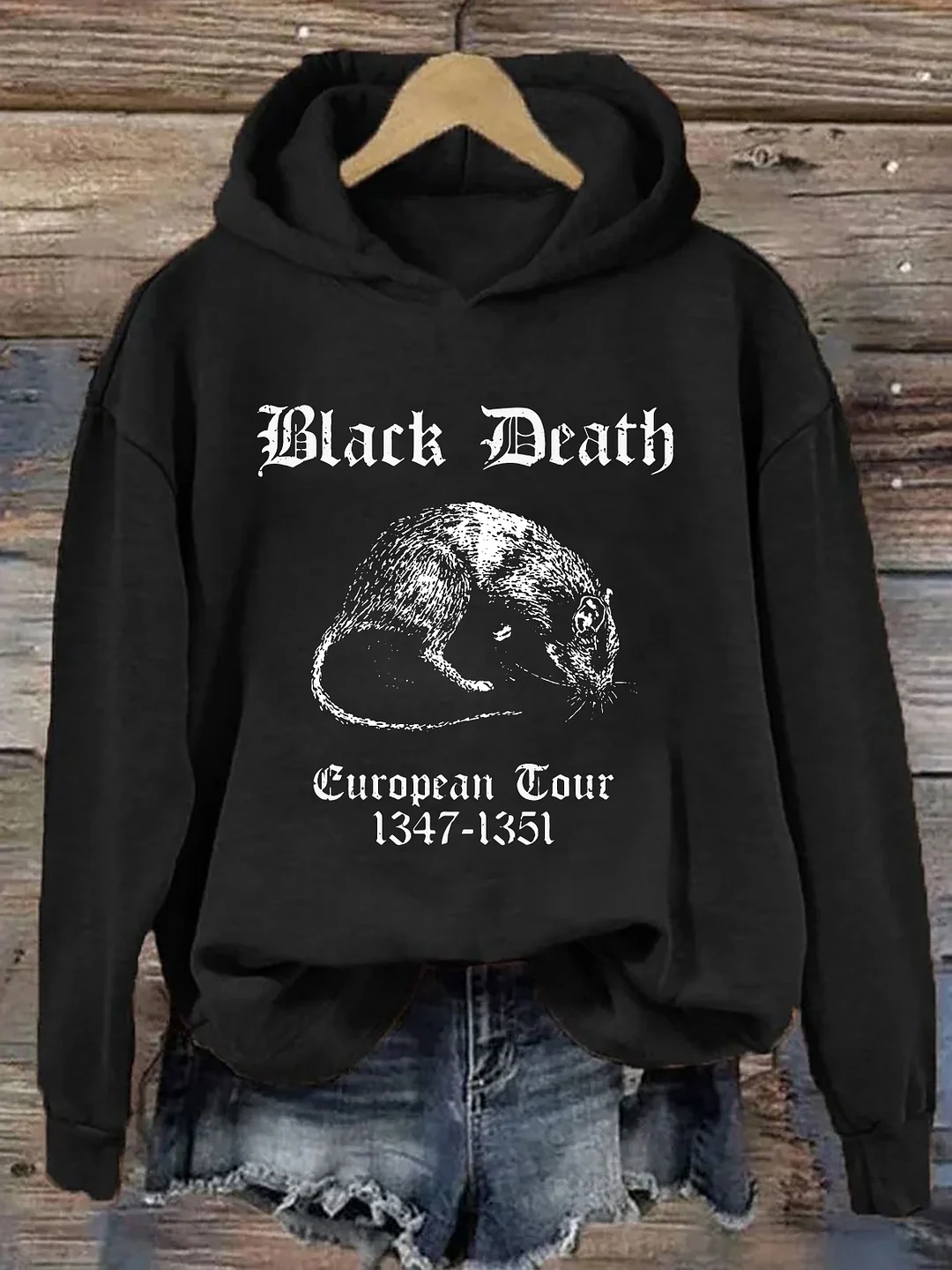 Black Death European Tour Hoodie