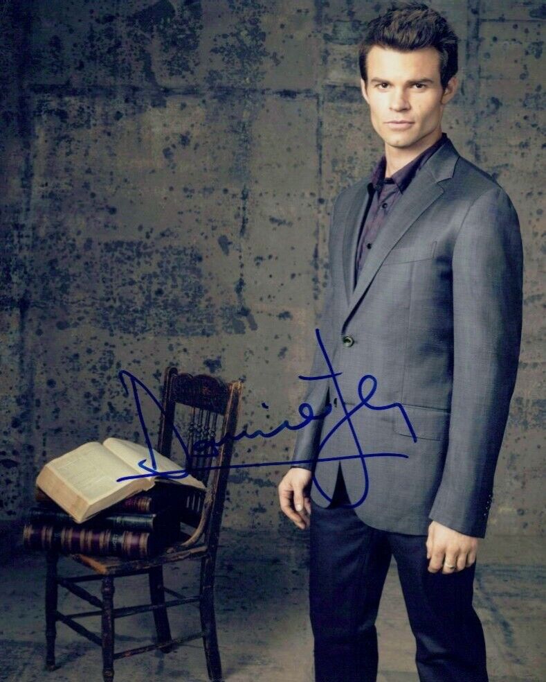 The Vampire Diaries actor Daniel Gillies signed 8x10 Photo Poster painting