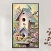 【Limited Stock Sale】Flower And Bird Room - 11CT Stamped Cross Stitch 35*60cm/13.78*23.62in
