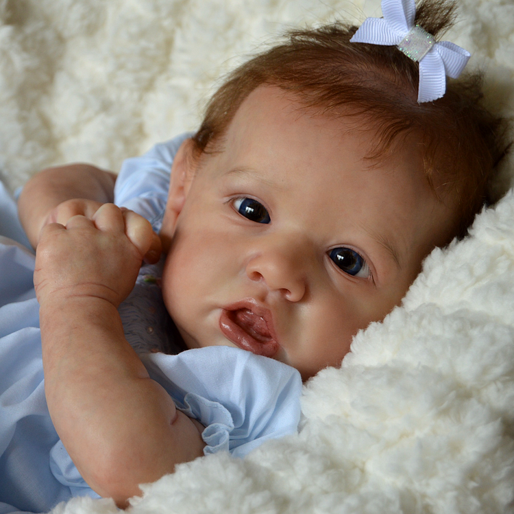 Harvey Flexible Reborn Doll Silicone Babies Girl