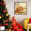 Diamond Painting-Square AB Drill Sunflower And Hat(45*45CM)