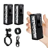 Aluminum Alloy Cycling Light 120 Wide-Angle Powerful Handlebar Flashlight