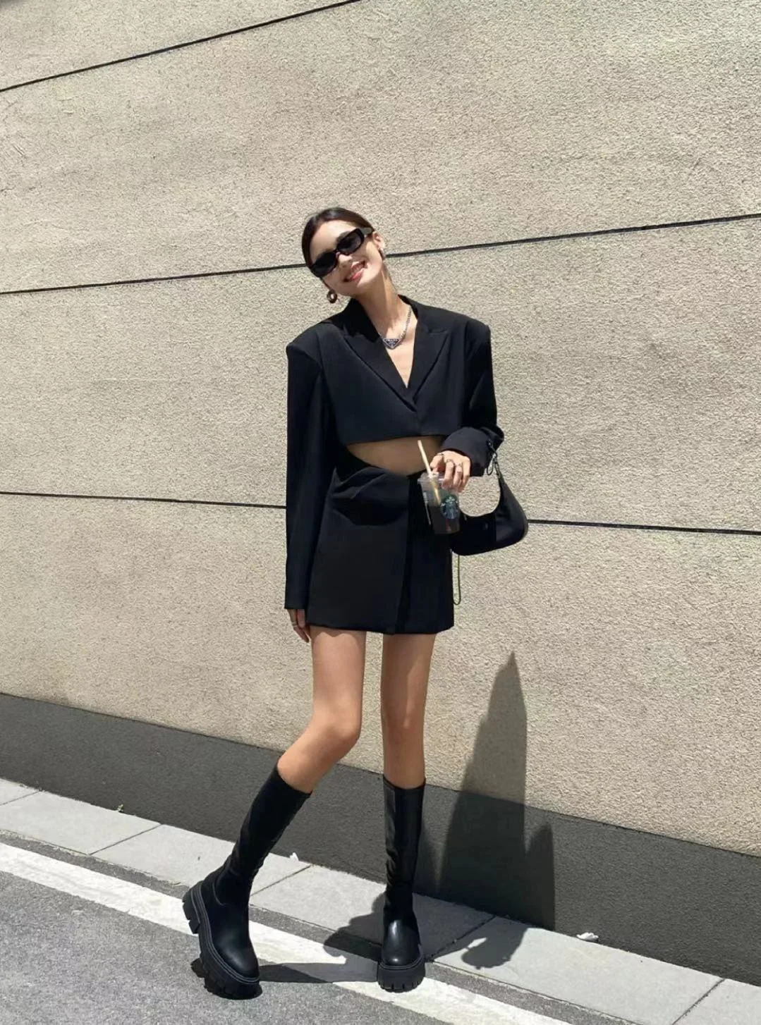 Breakj Breakj Martin Boots Red Rider Boots High Boots Thick Bottom Chelsea Boots