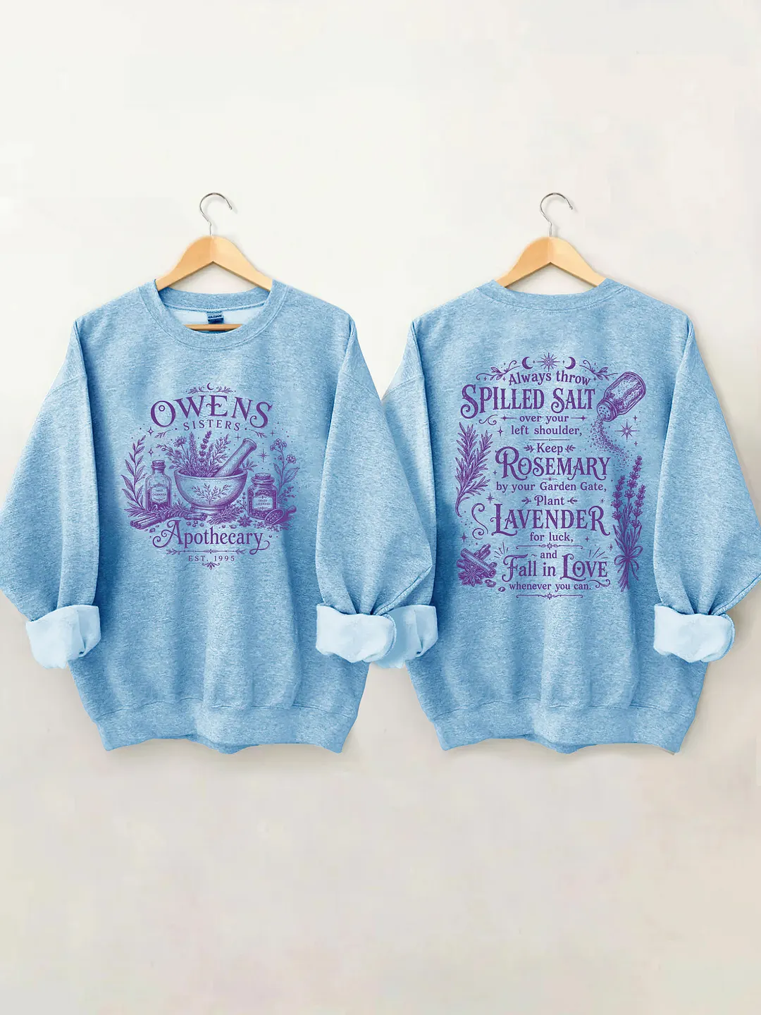 Magic Practical Owens Sisters Apothecary Sweatshirt