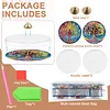 4pcs DIY Diamond Painting Incense Tray Incense Burner Stick Holder (Tree Life)
