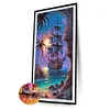 Diamond Painting -Full Round Drill Sailboat(70*40 CM)