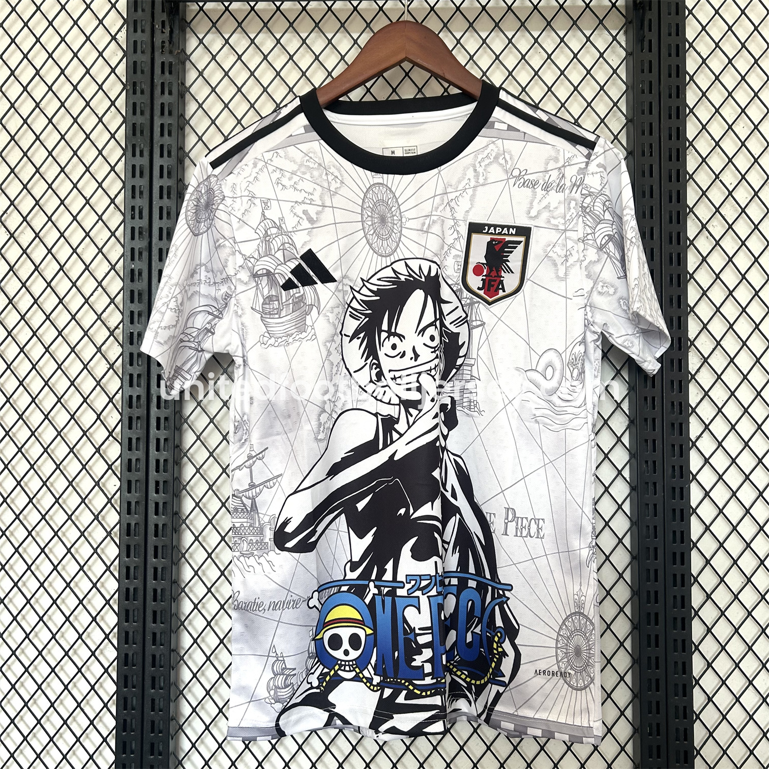 Japan 25-26 One Piece Luffy Stroke Special Edition Jersey - Fans Version