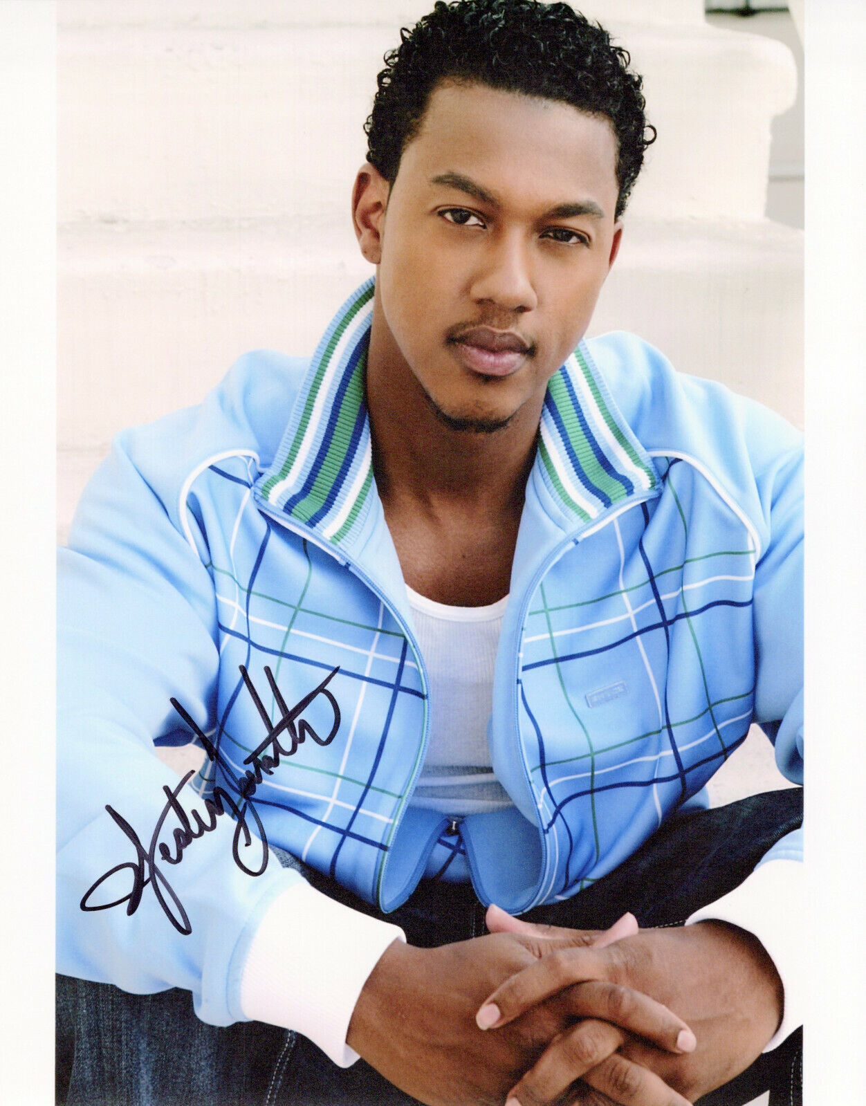 Wesley Jonathan head shot autographed Photo Poster painting signed 8x10 #2