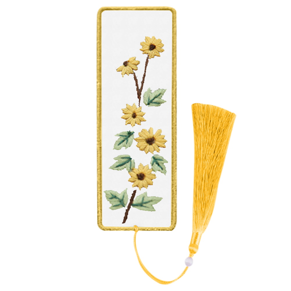 

Chrysanthemum - Bookmark Embroidery - Cross Stitch, 501 Original