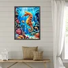 (40*50cm)Seahorse - Full Round Drill Diamond Painting