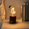 Creative retro healing lamp cute girly bedroom decoration bedside lamp atmosphere night light table lamp