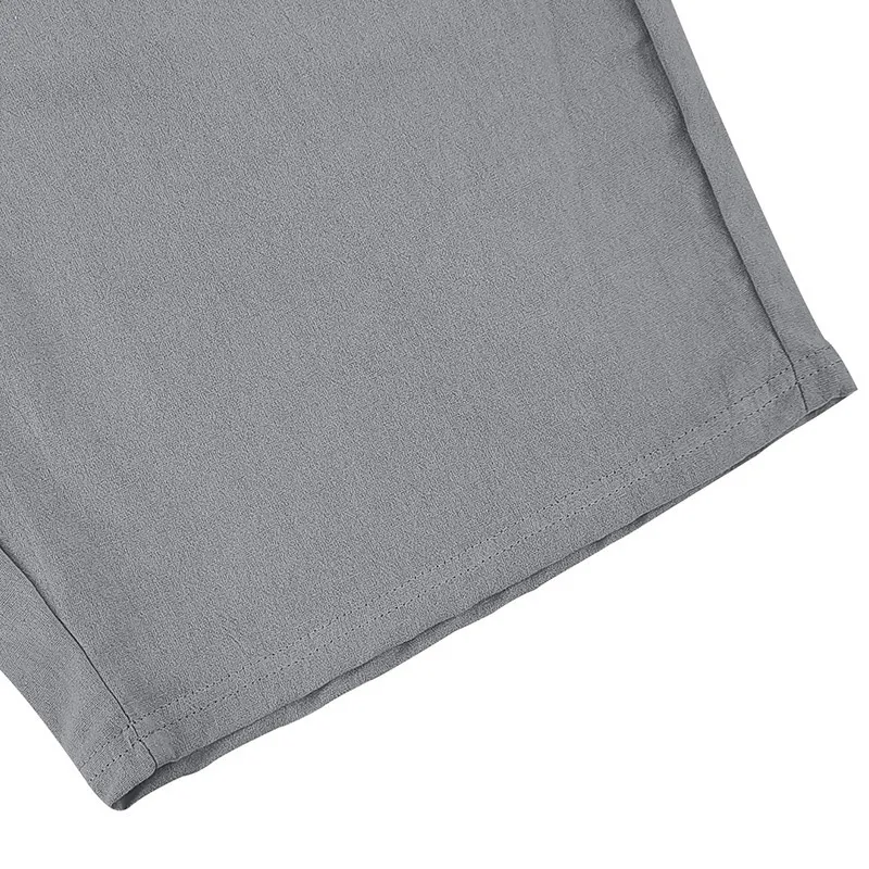 Men's Vintage Linen Casual Beach Vacation Shorts-INSPIREUSE
