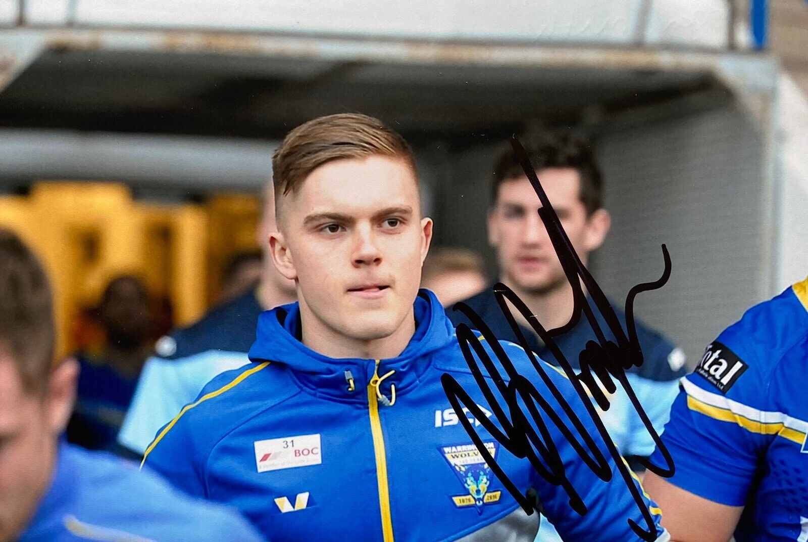 Morgan Smith Genuine Hand Signed 6X4 Photo Poster painting - Warrington Wolves