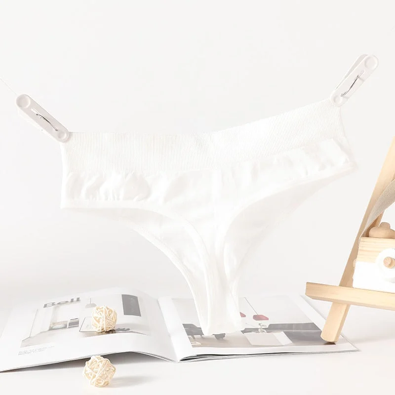 Thongs Women G-String Panties Sexy Lingerie Shapewear Pantys Underpants Female Intimates Seamless Underwear M-XL Design Briefs