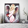 Diamond Painting-DIY Full Round Drill Heart Angel