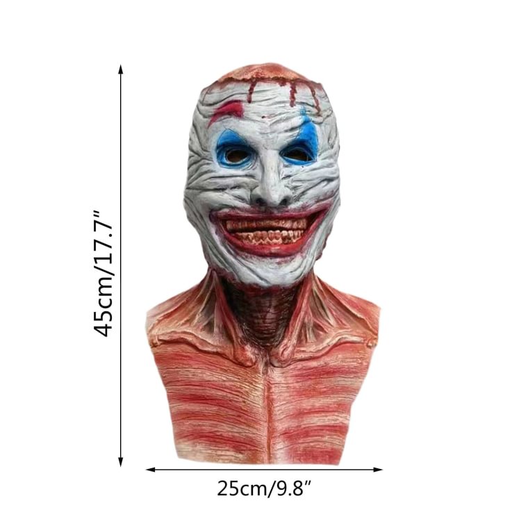 Double-Layer Halloween Mask Ripped