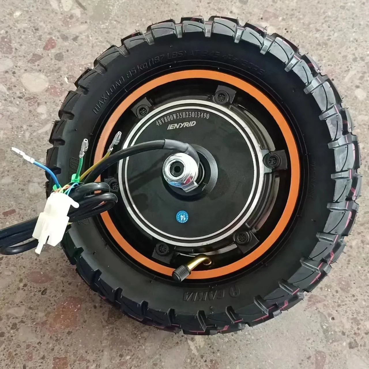 iENYRID scooter iE m4 /pro s+/S+2024/s+ max motor with specs of 800W, 48V for a 10" wheel with tire ienyridescooter