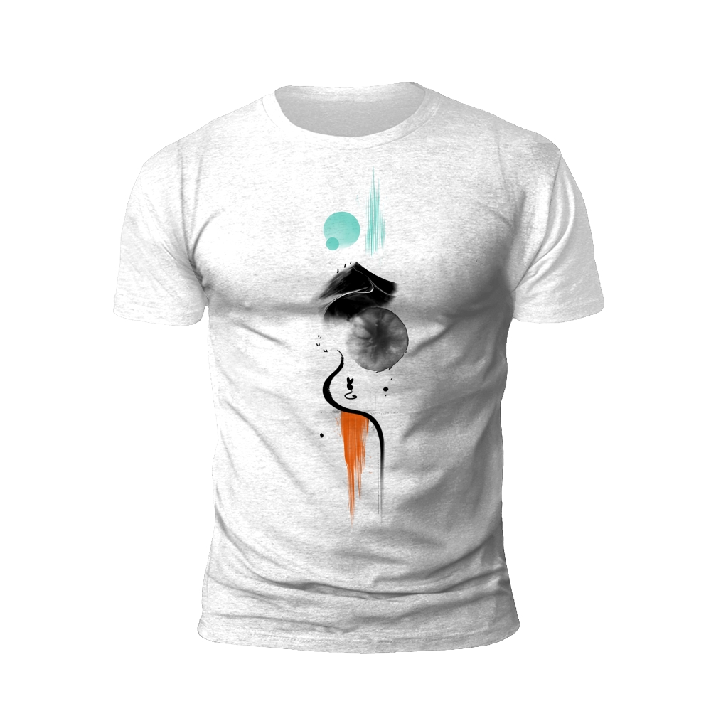 Harmony in Motion: A Dance of Colors and Shapes T-shirt