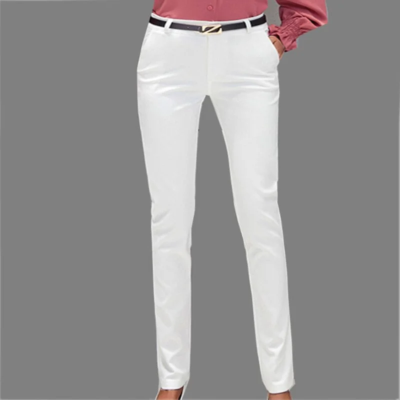 Pants Women Pencil Trousers 2019 High Waist Ladies Office Trousers Casual Female Skinny Bodycon Pants Elastic Pantalones Mujer
