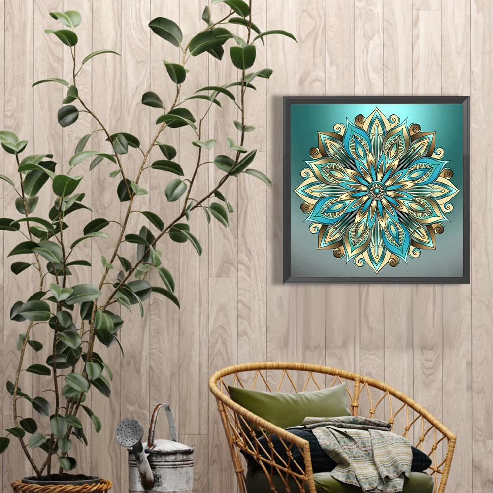 Full Round Diamond Painting 40*40cm - Mandala