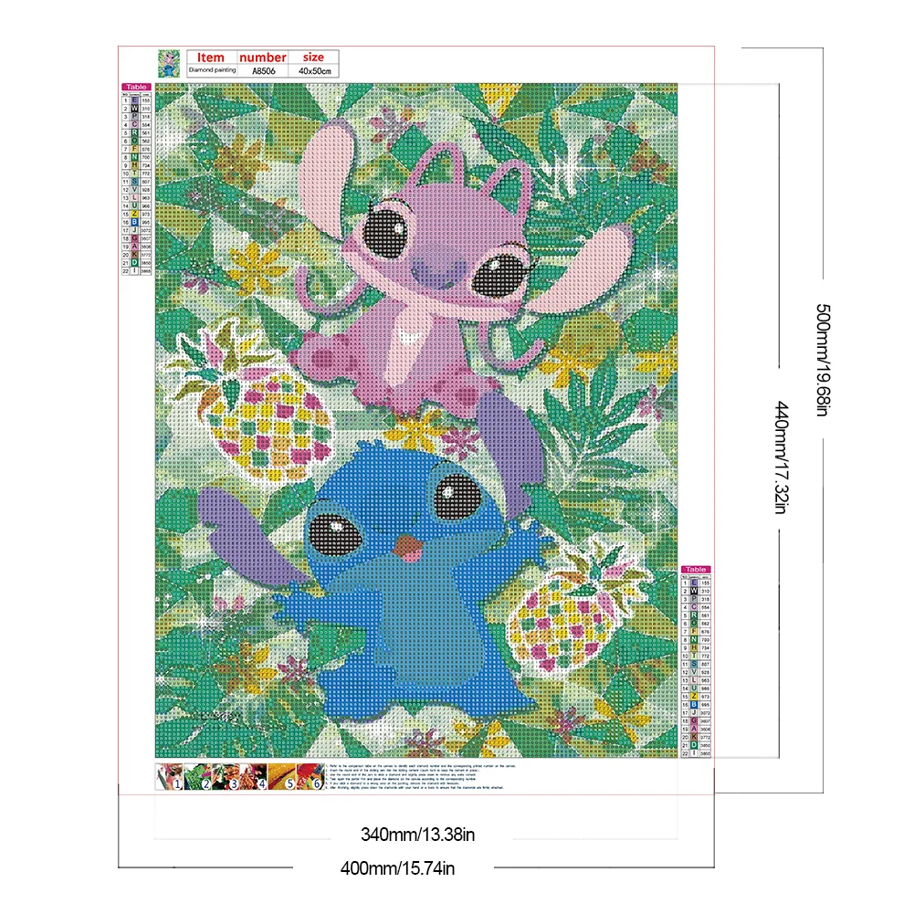 Full Round Diamond Painting 40*50cm - Spitz