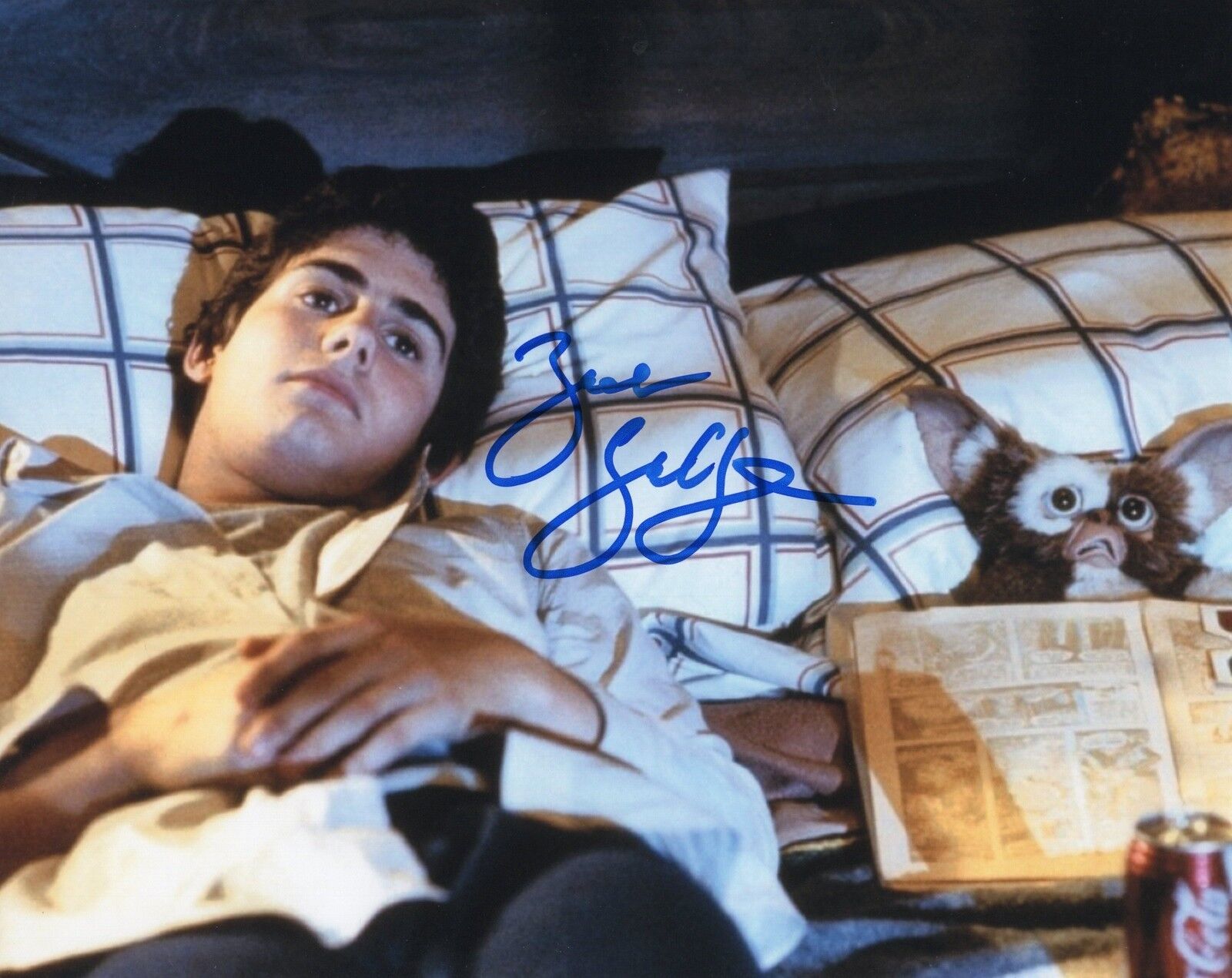 Zach Galligan Gremlins Movie Billy Peltzer Signed 8x10 Photo Poster painting w/COA