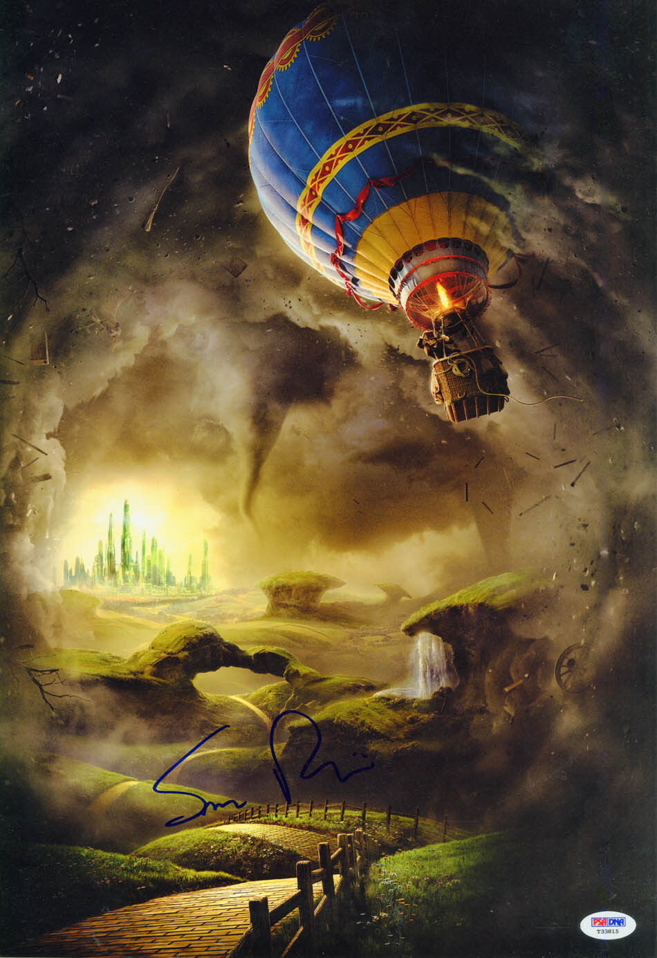 Sam Raimi SIGNED 12x18 Photo Poster painting Director Great and Powerful Oz PSA/DNA AUTOGRAPHED