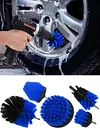 5Pcs Electric Scrubber Brush Drill Brush Kit for Floor Tub Shower Tile Bathroom