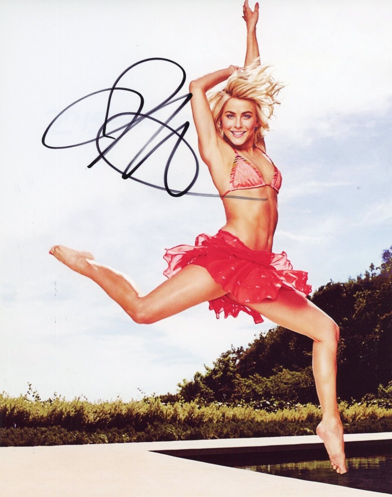 ~~ JULIANNE HOUGH Authentic Hand-Signed Dancing with the Stars